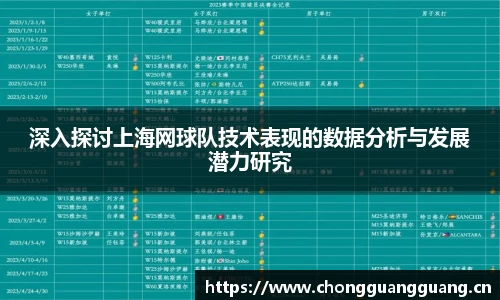 深入探讨上海网球队技术表现的数据分析与发展潜力研究