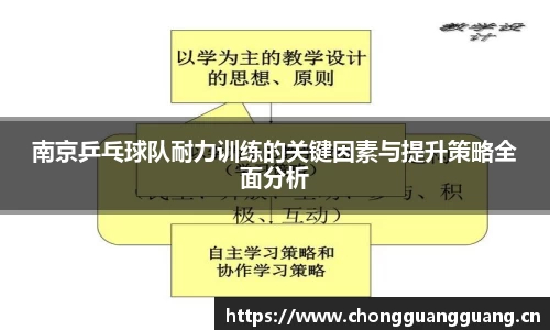 南京乒乓球队耐力训练的关键因素与提升策略全面分析